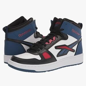 Size 9.5 - Reebok Resonator Mid White Batik Blue GY6292